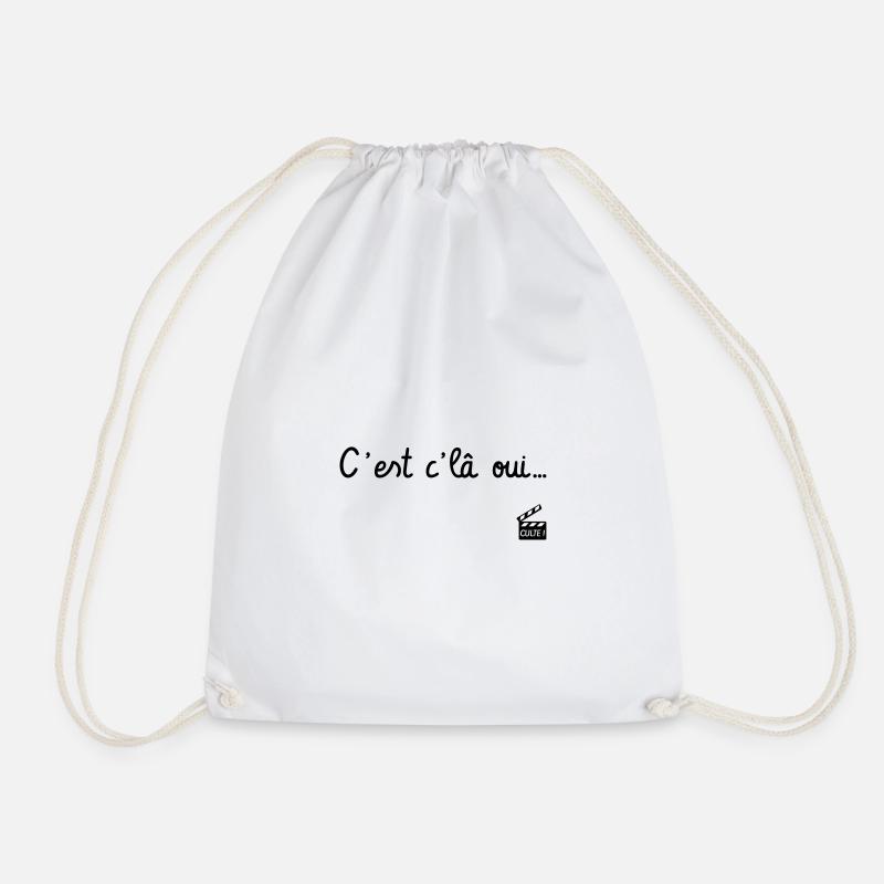C'est c'là oui...Le Père Noël est une ordure - Sac de sport léger - blanc