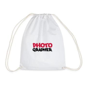 Photographer - Turnbeutel - Weiß - Vorne