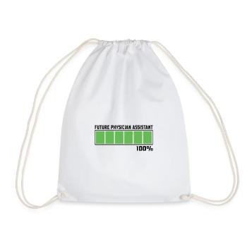 Aiguille du bureau du médecin adjoint de l’infirmière médecin - Sac de sport léger - blanc - Devant