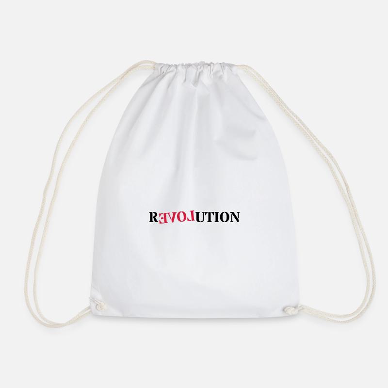 Revolution Love - Turnbeutel - Weiß