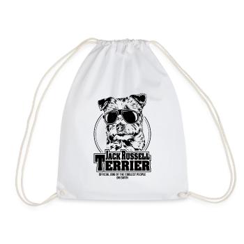 JACK RUSSELL TERRIER les gens les plus cool chiens disant - Sac de sport léger - blanc - Devant