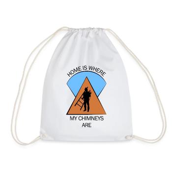 Chimney Sweep Chimney Sweep - Drawstring Bag - white - Front