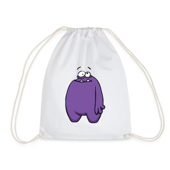 PlumBoo totale - Turnbeutel - Weiß - Vorne