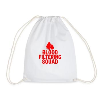 Blood Filtering Squad 2 - Turnbeutel - Weiß - Vorne