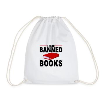 I Read Banned Books 16 - Turnbeutel - Weiß - Vorne