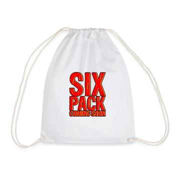 Six Pack à venir 17 - Sac de sport léger - blanc - Devant