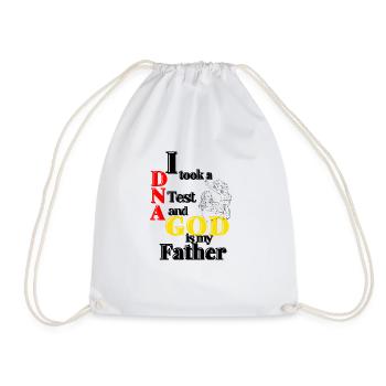 I Took A DNA Test And God Is My Father 24 - Turnbeutel - Weiß - Vorne