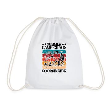 Summer Camp Chaos Coordinator 5 - Turnbeutel - Weiß - Vorne