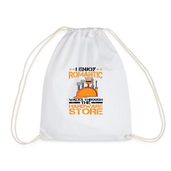 Profitez de promenades romantiques dans la quincaillerie14 - Sac de sport léger - blanc - Devant