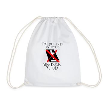 Je ne fais pas partie de votre petit club de lecture 4 - Sac de sport léger - blanc - Devant
