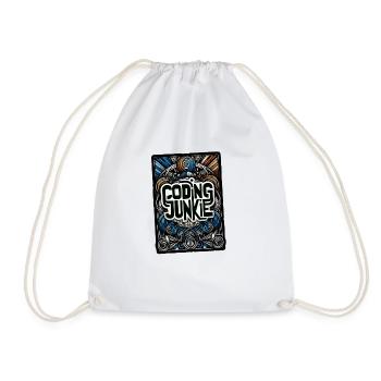 Accro au codage 14 - Sac de sport léger - blanc - Devant