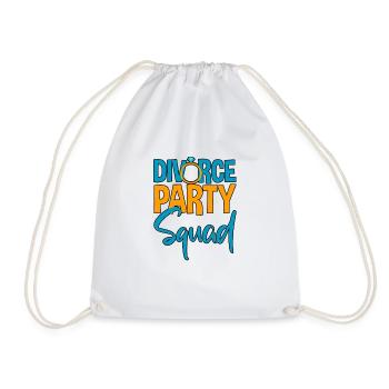 Divorce Party Squad 4 - Turnbeutel - Weiß - Vorne