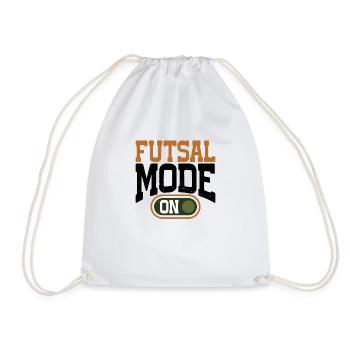 Futsal Mode On 13 - Turnbeutel - Weiß - Vorne
