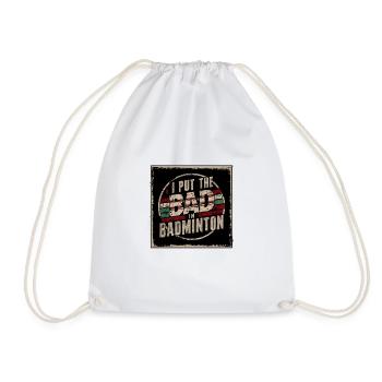 J’ai mis le mal dans Badminton 2 - Sac de sport léger - blanc - Devant
