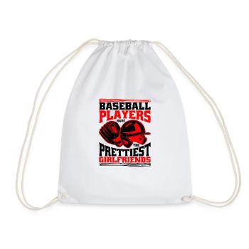 Baseball Players Have The Prettiest Girlfriends 6 - Turnbeutel - Weiß - Vorne