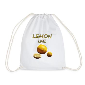 La vie du citron - Sac de sport léger - blanc - Devant