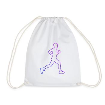 Cross Country Running Course Jogging Femme - Sac de sport léger - blanc - Devant