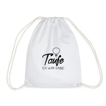 Baptême Balloon J'étais là. - Sac de sport léger - blanc - Devant