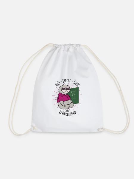 lehrerin geschenk - Turnbeutel - Weiß