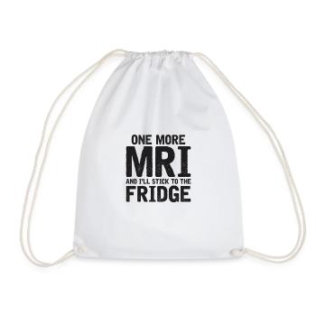 Cancer chimio lutte contre IRM mal cadeau - Sac de sport léger - blanc - Devant