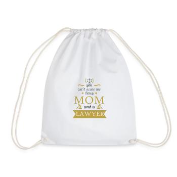 Cadeau de profession d'avocat - Sac de sport léger - blanc - Devant