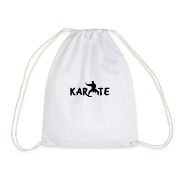 Karate - Turnbeutel - Weiß - Vorne