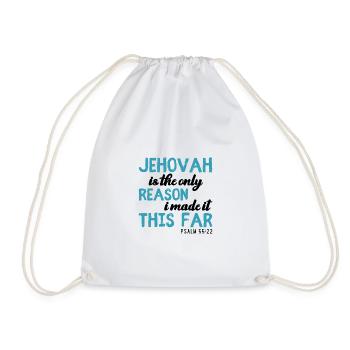 Témoin de Jéhovah Dieu JHWH Christian Say Gift - Sac de sport léger - blanc - Devant