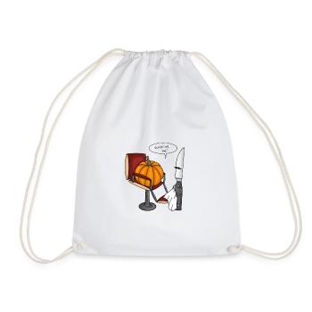 surprise me Halloween - Drawstring Bag - white - Front