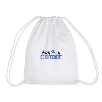 Fencing Fencer Funny Sport Saying Logo Gift - Drawstring Bag - white - Front