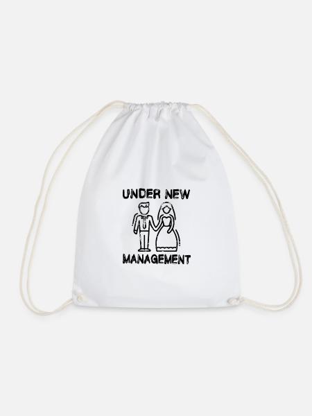 Under New Management - Turnbeutel - Weiß