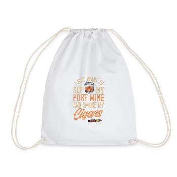 Mens Port Wine Fan Gift I Vinho Do Porto et - Sac de sport léger - blanc - Devant