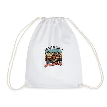 Je pourrais utiliser une bonne pagaie - Canoë Nautique - Sac de sport léger - blanc - Devant