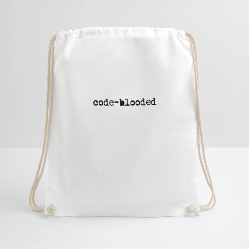 Lustige Code-Blut-Programmier-Codierung - Data Web Turnbeutel