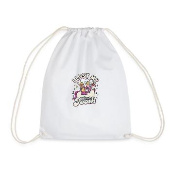I lost my first tooth - wisdom teeth - Drawstring Bag - white - Front