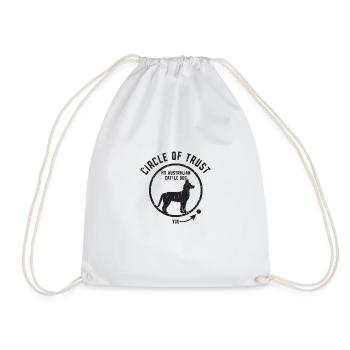 Circle of Trust Mein Australian Cattle Dog - auggie - Turnbeutel - Weiß - Vorne