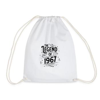 La légende de l’anniversaire de 1967 - Sac de sport léger - blanc - Devant