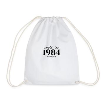 Made 1984 in Florida. Cute Birthday Party - Turnbeutel - Weiß - Vorne