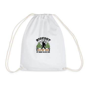 Bigfoot m’a vu mais personne ne le croit - monstre - Sac de sport léger - blanc - Devant
