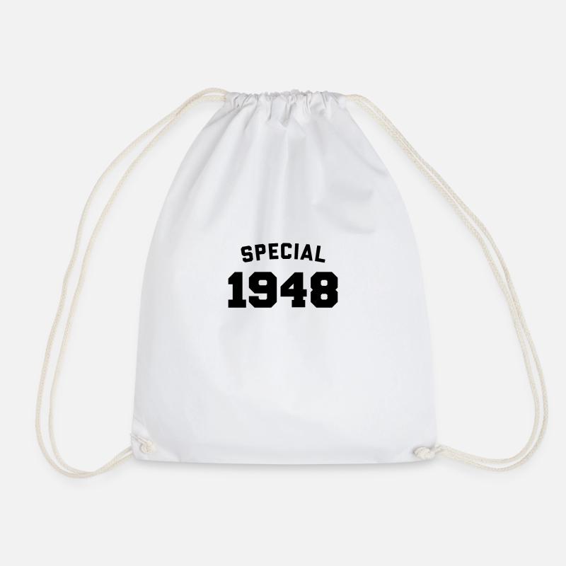 Lustiges Geburtstags-Special 1948 - Turnbeutel - Weiß