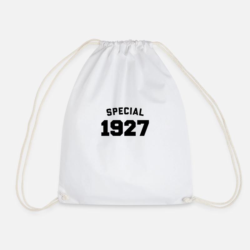Lustiges Geburtstags-Special 1927 - Turnbeutel - Weiß
