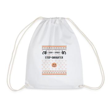 Fille de re-mesure effrayante et effrayante - Sac de sport léger - blanc - Devant