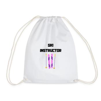 Moniteur de ski - Sac de sport léger - blanc - Devant