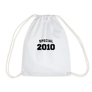 Funny Birthday Special 2010 - Drawstring Bag - white - Front