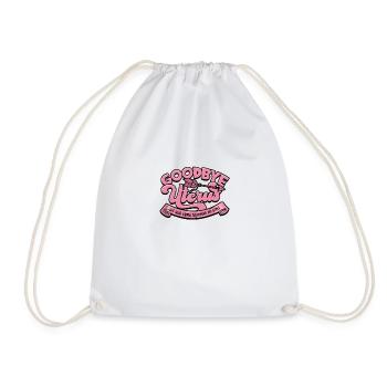 Au revoir l’utérus Elle était un peu à l’étroit dans mon style - - Sac de sport léger - blanc - Devant