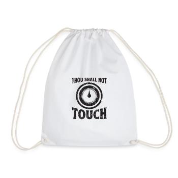 Tu ne toucheras pas - chauffage - Sac de sport léger - blanc - Devant