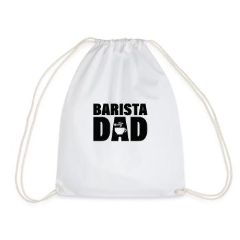 Job - Barista Dad - Sac de sport léger - blanc - Devant