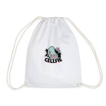Cellfie - bactériologie - Sac de sport léger - blanc - Devant