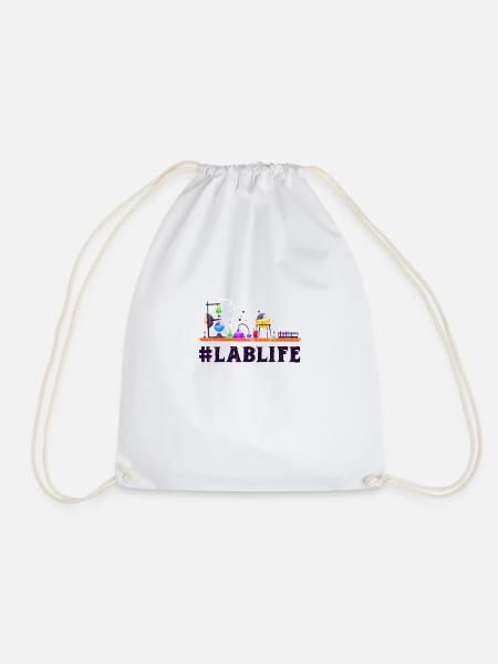 Lablife - Experiment - Turnbeutel - Weiß