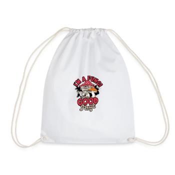I'm a fungi Good morels - morels - Drawstring Bag - white - Front