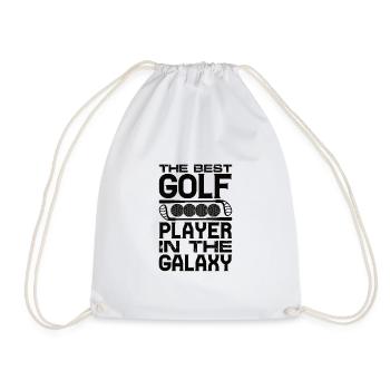 Golf Golfer Gift Hobby Club Quote - Drawstring Bag - white - Front